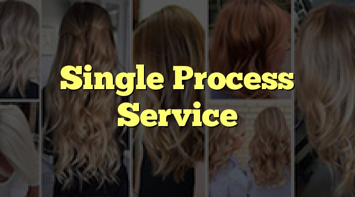 Single Process Service Single Process Service